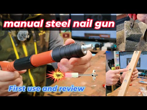 **Unboxing & Honest Review: Mini Manual Steel Nail Gun – Is It Worth It? 🔨📦**