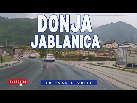 Drive through Donja Jablanica 🇧🇦 | Scenic 4K Road View #travel #bosnia #4k @BHRoadStoriesBH