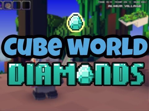 Cube World : Easy Diamonds (Cube World Diamond tutorial)