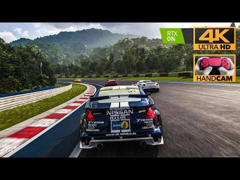 PS5 Gameplay ❯ Gran Turismo 7 - Nissan R34 '02 Gr.4 Race in Barcelona ❯ 4K 60fps HDR ✔︎ Ray Tracing