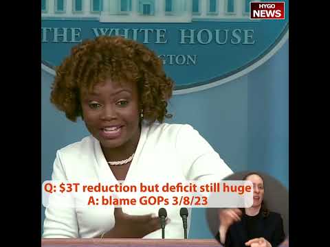 $3T deficit reduction still deficit is huge, structural problems? budget goes far enough? Blame GOPs