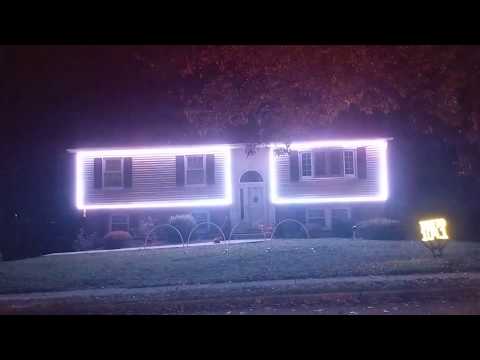 2017 Thompson Family Light Show (Old Video)