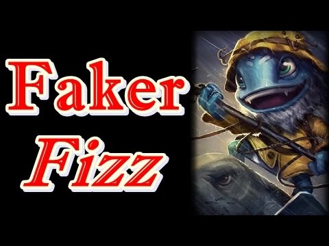LOL Pro - Faker Fizz vs Yasuo - Korea SoloQ (Highlights)