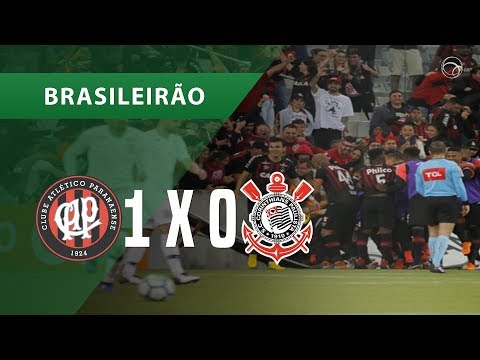 ATLÉTICO PR 1 X 0 CORINTHIANS - GOL - 21/11 - BRASILEIRÃO 2018