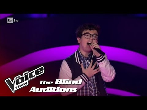 Andrea Tramacere "Cake by the ocean"- Blind Auditions #1 - The Voice of Italy 2018