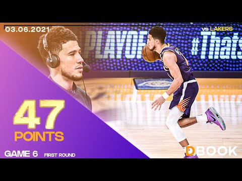 Devin Booker 47 Points vs Lakers! ALL HIS BUCKETS! ● 03.06.2021 ● TNT FEED ● 60 FPS