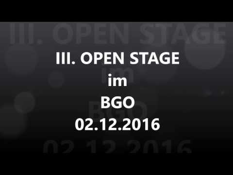 Open Stage im BGO (02.12.16)