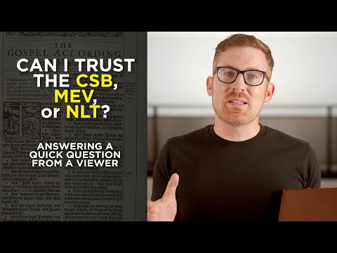 Can I trust the CSB, MEV, or NLT?