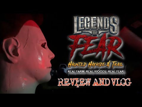 Legends of Fear Haunted Trail 2023 Review and Vlog - Shelton, CT