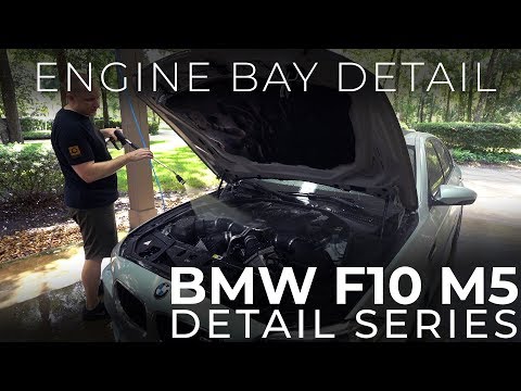 BMW F10 M5 Detail Series: E2 - Engine Bay Detail