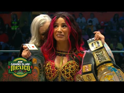 Mercedes Moné is NEW CMLL Women's Champion but Toni Storm is here! | AEW Grand Slam Mexico, 6/18/25