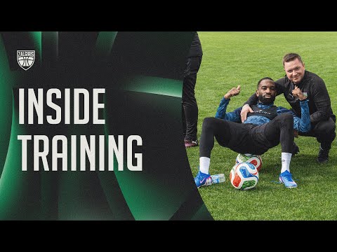 FK „Kauno Žalgirio“ treniruotė Turkijoje iš arti