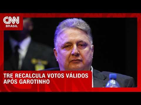 TRE-RJ retotaliza votos no sábado (10) após anulação de Garotinho | CNN NOVO DIA