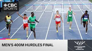Diving bronze in the men's 400m hurdles final on Day 8 of the Glasgow 2026 Commonwealth Games