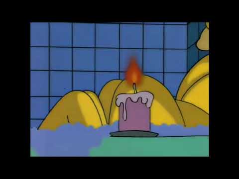 The Simpsons - Marge and Homer Take A Bath Together