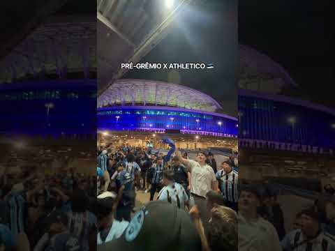 "PRÉ-JOGO GRÊMIO X ATHLETICO! #gremio" Barra: Geral do Grêmio &bull; Club: Grêmio &bull; País: Brasil