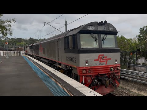 15/1/26 - SCT 4BM9 passing West Ryde with CSR022 and SCT002