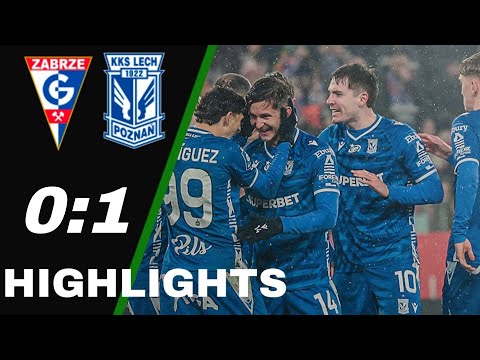 Górnik Zabrze vs Lech Poznań – Skrót 2025/26