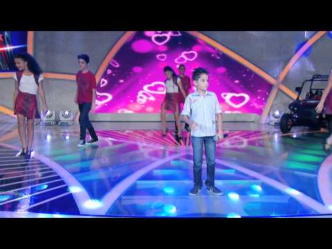 Programa Raul Gil - Alexandre Nunes (Inventor dos Amores) - Jovens Talentos Kids