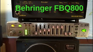 Video thumbnail for Mini Equalizer Behringer FBQ800 - weniger Rauschen, Störungen, less hiss noise by Wanderlinse