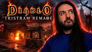 Diablo 1 - Tristram Remade UE5 LUMEN Looks AWESOME