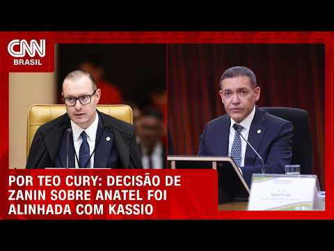Decisão de Zanin sobre Anatel foi alinhada com Kassio | CNN NOVO DIA