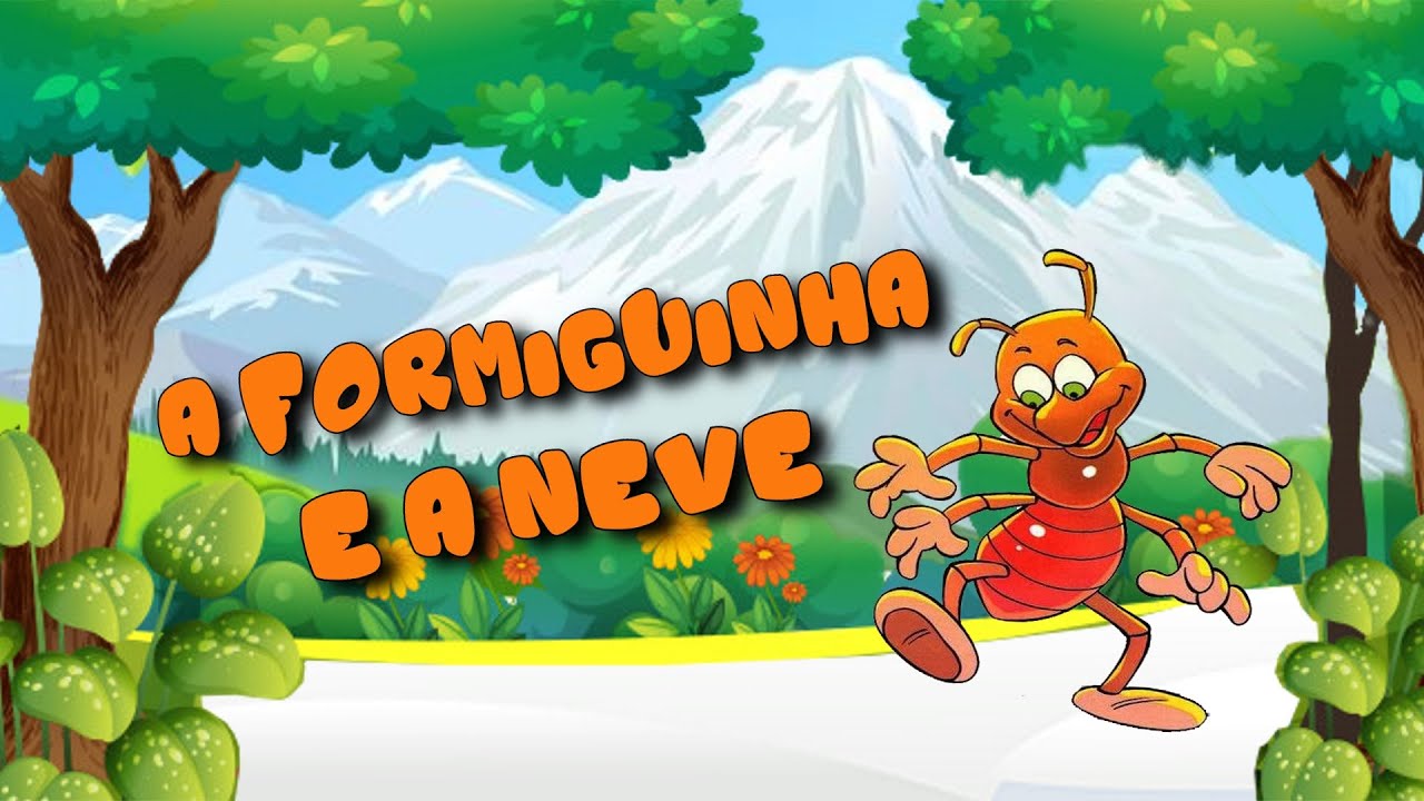 A FORMIGUINHA E A NEVE HISTORINHA PARA CRIANÇA / Rapha e Mandy