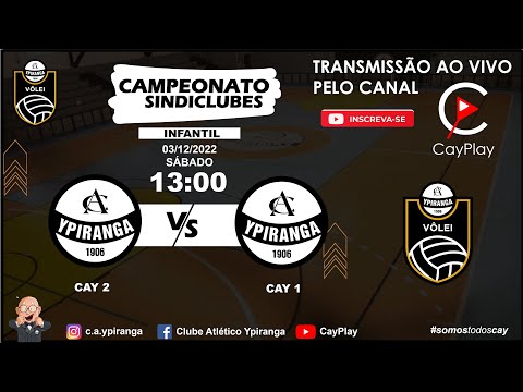 YPIRANGA 2 x YPIRANGA 1 - VOLÊI INFANTIL