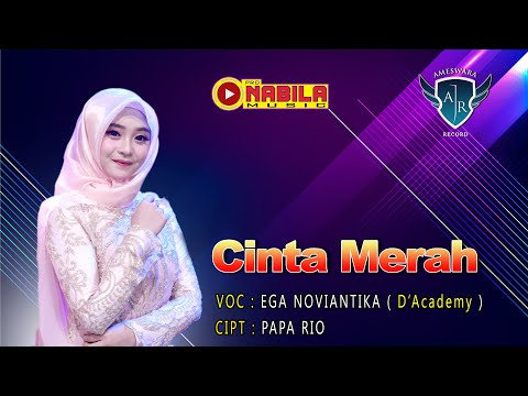 Ega Noviantika D'academy - Cinta Merah | Dangdut (Official Music Video)