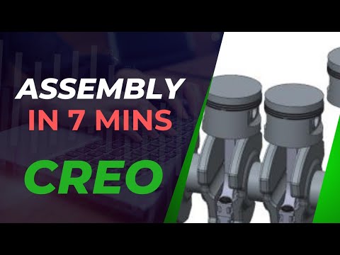 Introduction to assembly in creo 7.0 basic beginner tutorial guide