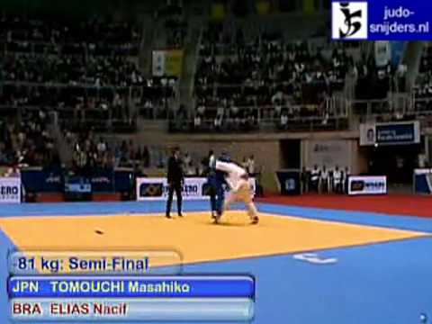 Judo 2009 Rio de Janeiro: Masahiko Tomouchi (JPN) - Nacif Elias (BRA) [-81kg].
