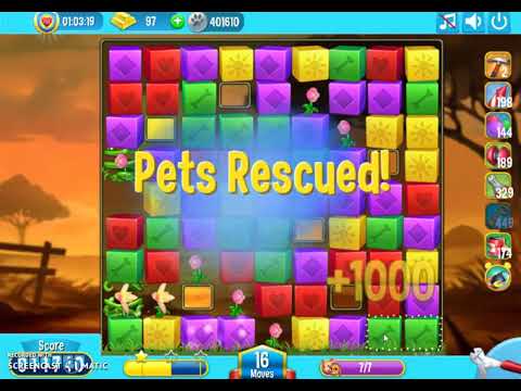 Pet Rescue Saga Level 2547 No Boosters