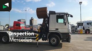 Mercedes-Benz Actros 2532 6X2 NL-Truck HMF 1643 Z2 Crane Kran 21 tons VDL Hook hook lift truck | Image 4 - Autoline