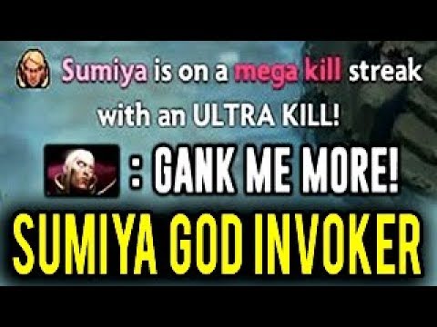 OMFG SumiYa Invoker - GANK ME MORE PLZ - WTF Dota 2
