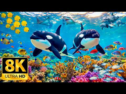 Breathtaking Deep Blue Ocean Creatures in 8K HDR | Dolby Vision™