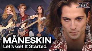 Måneskin "Let's Get It Started" dei Black Eyed Peas | X Factor Italia