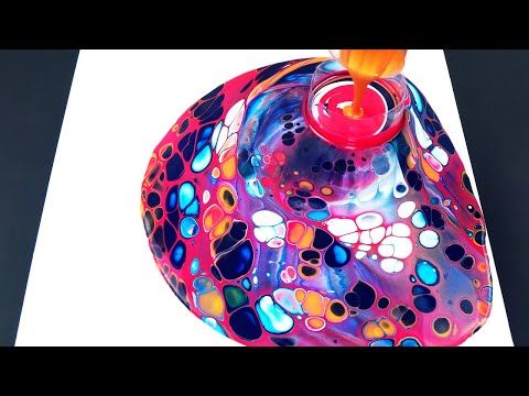 THIS is just simply GORGEOUS | Acrylic Pouring