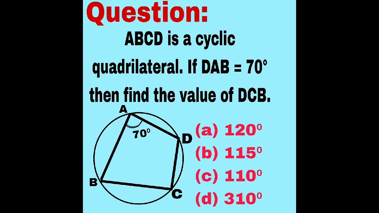 #cyclic quadrilateral