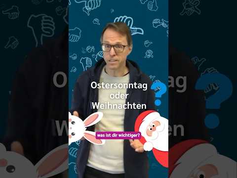 Ostersonntag oder Weihnachten? Was für Christen wichtiger ist #shorts #ostern #christentum #glaube