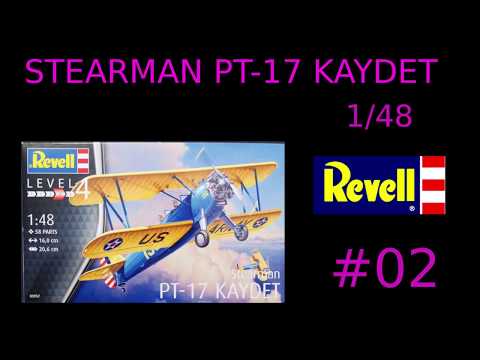 Maquette Stearman PT-17 Kaydet Revell 1/48 Part 2