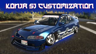 The Best Drifting Car In GTA Online |GTA Dinka Kanjo SJ Customization (Honda Civic)