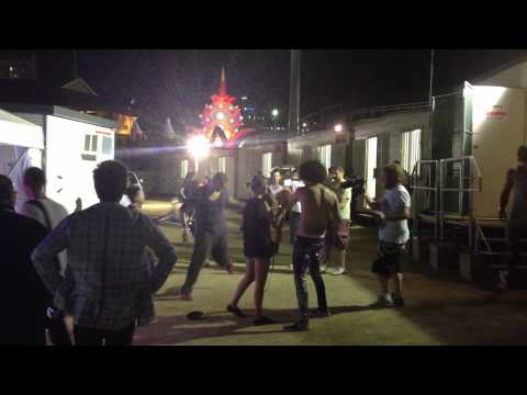 LMFAO VS Afrojack Backstage