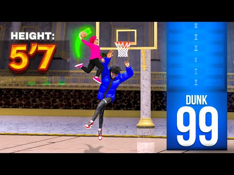 I took my 5FT SLASHER to the *TOXIC* 1v1 Stage on NBA 2K26...