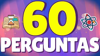 60 Perguntas de CONHECIMENTOS GERAIS | Quantas você acerta? 🧠 QUIZ O INCRÍVEL ZÉ