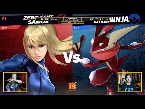 BERG | Sirjon (Zero Suit Samus) vs. CGN | Tarik (Greninja) - Top 8 Losers Finals | SmashWick #4