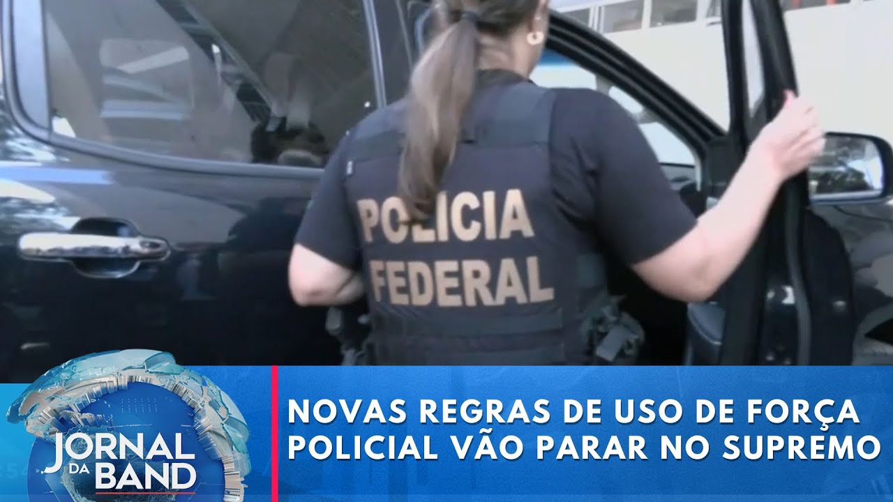 Novas regras para uso de força policial vão parar no Supremo | Jornal da Band
