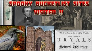 Salem Witch Trials Hanging Location & Edgar Allan Poe Gravesite