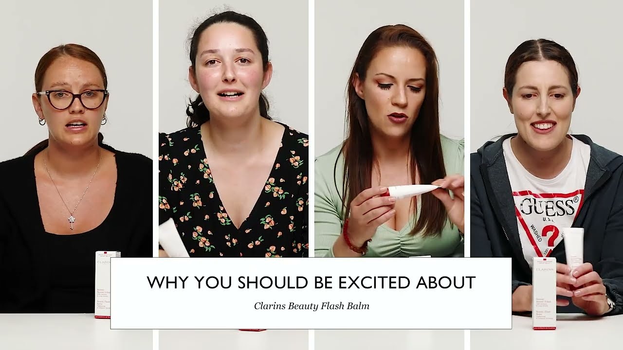 Watch video Why We're Excited To Try Clarins Beauty Flash Balm Now Why We're Excited To Try Clarins Beauty Flash Balm