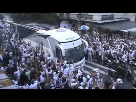 SANTOS Bi-campeão paulista. Vila Belmiro em festa!! SANTOS 2x1 corinthians