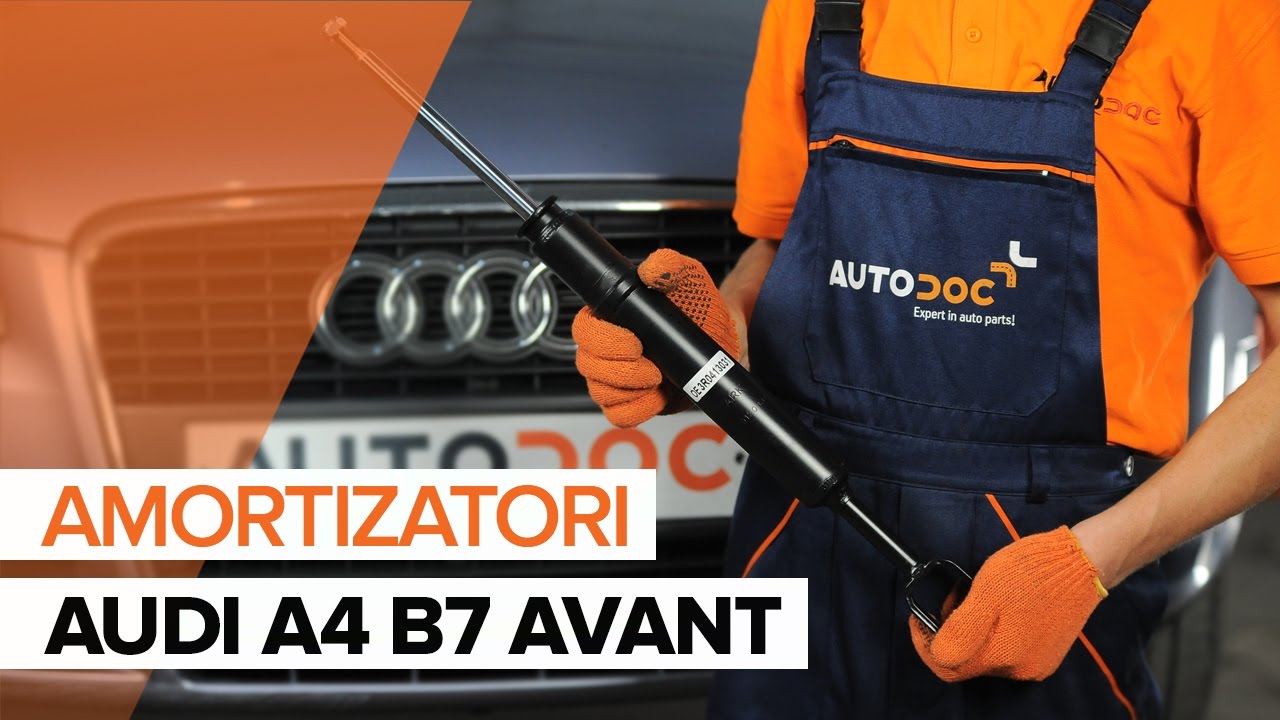 Kā nomainīt: priekšas amortizatora statni Audi A4 B7 Avant - nomaiņas ceļvedis